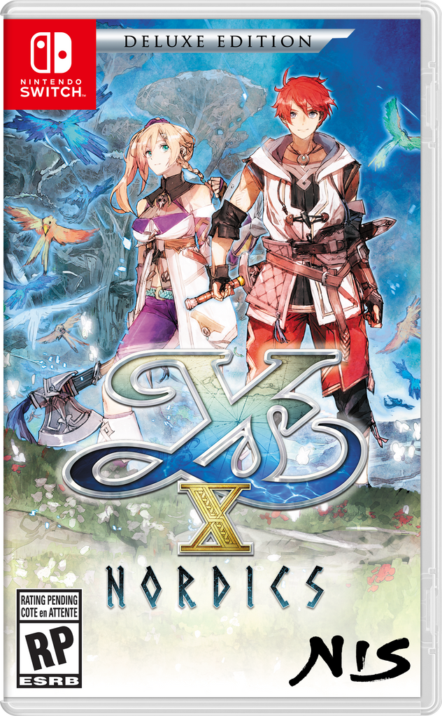 Nintendo Switch Ys Nordics Adol Christin Edition YsX_RP_NSW_ESRB_US_Packshot_3D