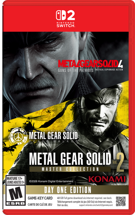 METAL GEAR SOLID: MASTER COLLECTION Vol.2 [Game-Key Card] - Nintendo Switch 2 (PRE-ORDER)