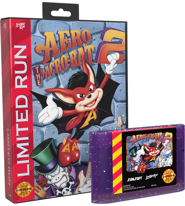 Aero the Acro-Bat 2 [Limited Run Games] - Genesis
