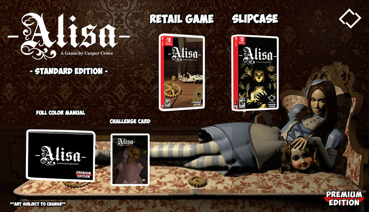 Alisa: Developer's Cut [STANDARD EDITION] [PREMIUM EDITION GAMES SERIES 10] - Nintendo Switch (PRE-ORDER)