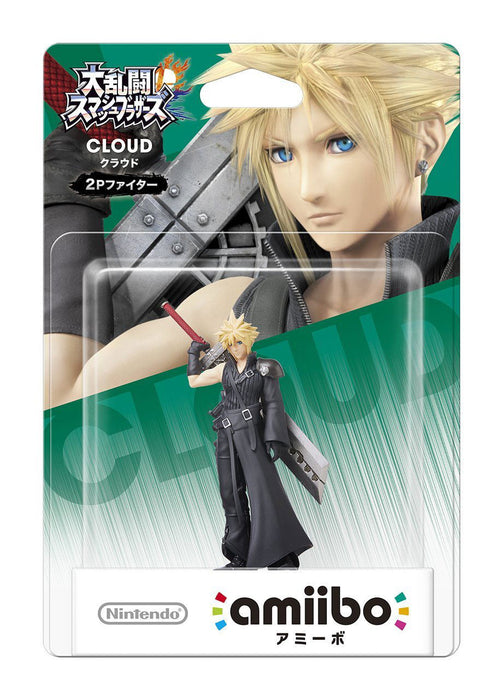 Amiibo -  Super Smash Bros. Series Figure (2P Fighter Cloud) (JPN Import)
