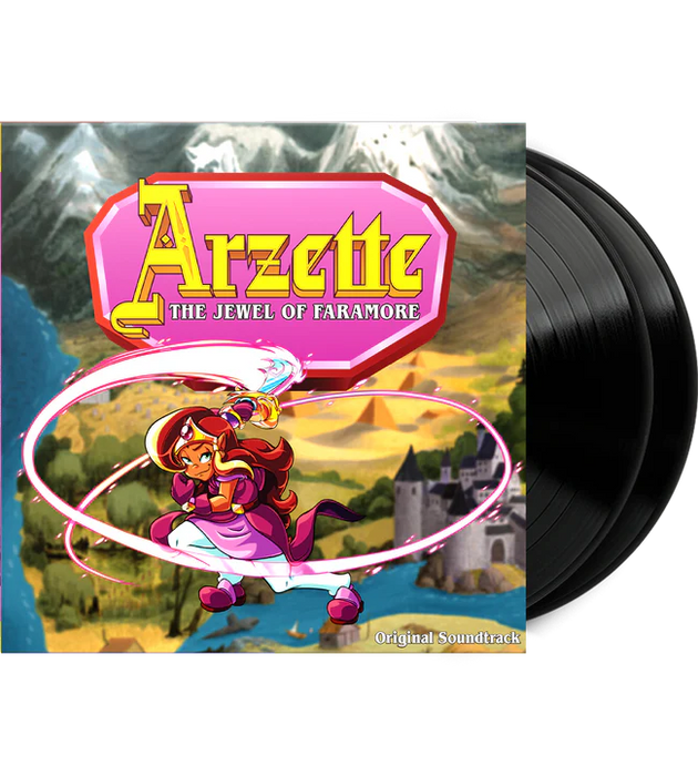 Arzette: The Jewel of Faramore Original Soundtrack - 2 LP Black [Limited Run Games] - Vinyl