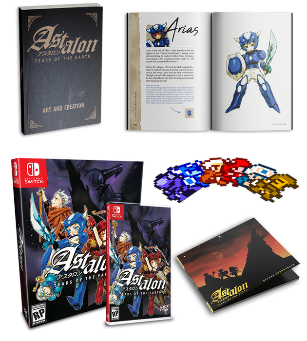 【新品】Astalon: 地球の涙 限定版(ASTALON)【switch】 Astalon: Tears of the Earth Collector's Edition [Limited Run