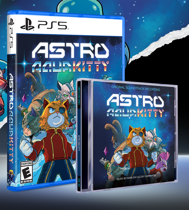 Astro Aqua Kitty [LIMITED RUN GAMES #67] - Playstation 5