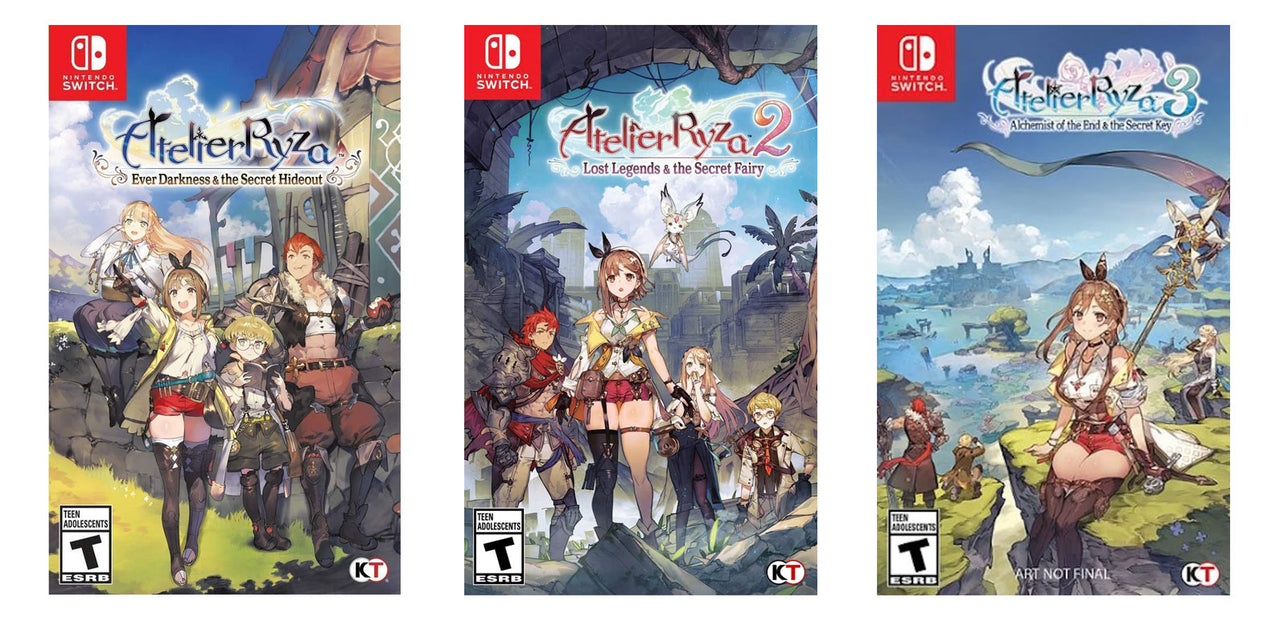 Atelier Ryza Triple Pack (1,2,3) - Nintendo Switch — VIDEOGAMESPLUS.CA