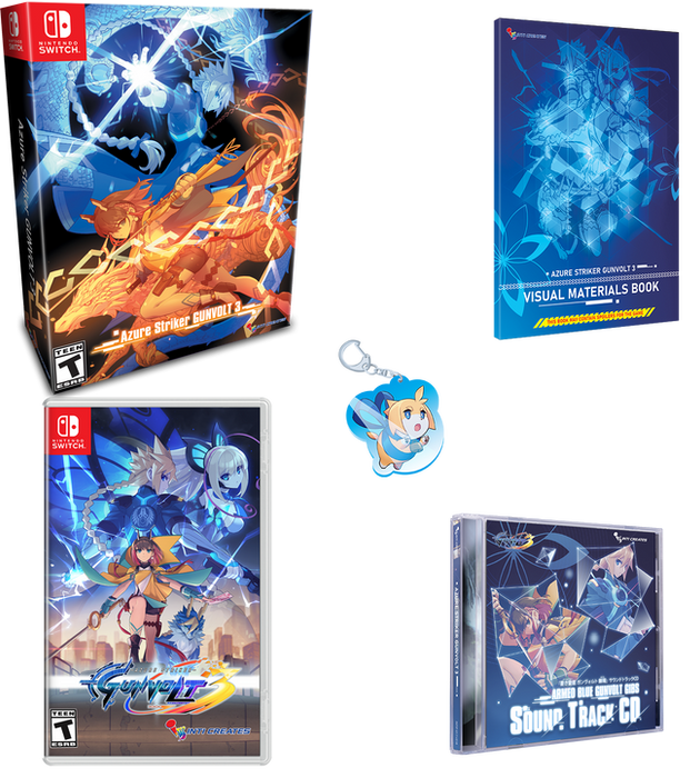 Azure Striker Gunvolt 3 Collector's Edition [Limited Run Games]  - Nintendo Switch