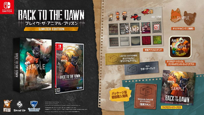 Back to the Dawn [Limited Edition] (JPN Import - Multi-Language) - Nintendo Switch (PRE-ORDER)