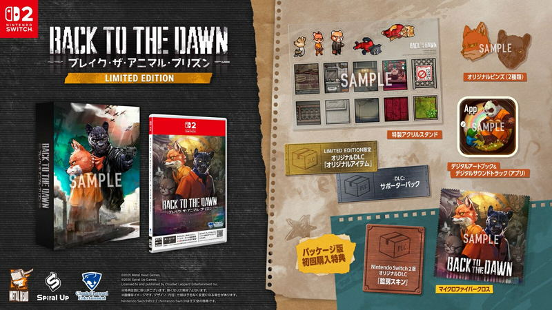 Back to the Dawn [Limited Edition] (JPN Import - Multi-Language) [Game-Key Card] - Nintendo Switch 2