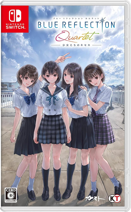 Blue Reflection Quartet: Shoujo-tachi no Kiseki (Premium Edition) (JPN Import - Multi-Language) - Nintendo Switch (PRE-ORDER)