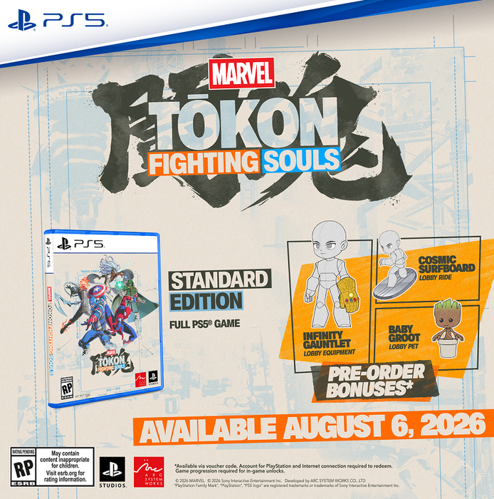 MARVEL Tōkon: Fighting Souls Standard Edition - Playstation 5 (PRE-ORDER)