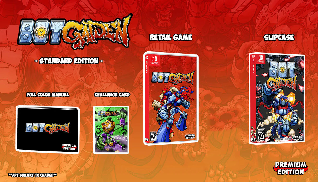 Bot Gaiden [STANDARD EDITION] [PREMIUM EDITION GAMES SERIES 9] - Nintendo Switch (PRE-ORDER)