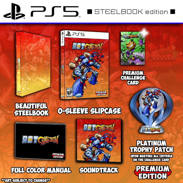 Bot Gaiden [STEELBOOK EDITION] [PREMIUM EDITION GAMES SERIES 9] - Playstation 5 (PRE-ORDER)