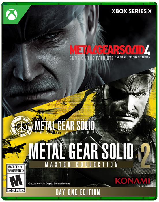 METAL GEAR SOLID: MASTER COLLECTION Vol.2 - Xbox Series X (PRE-ORDER)