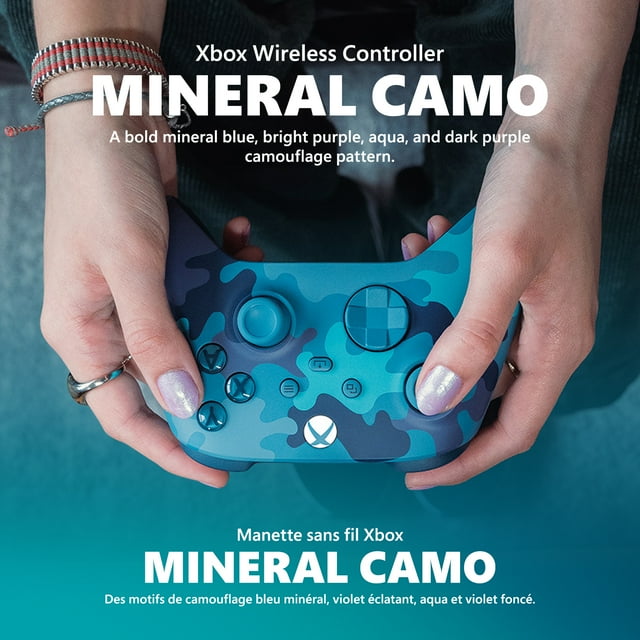 Xbox Wireless Controller – Mineral Camo Special Edition for Xbox Series X|S, Xbox One, and Windows Devices