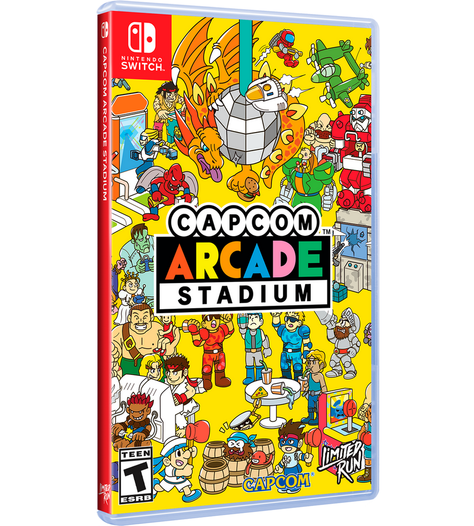 CAPCOM ARCADE STADIUM VOL1 switch Cカバー capcom-arcade-stadium-vol-1-