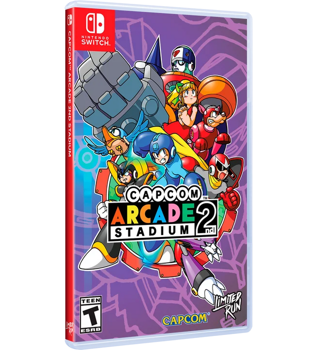 Capcom Arcade Stadium Vol. 2 (Mega Man: The Power Fighters Cover ) [Limited Run Games #324] - Nintendo Switch