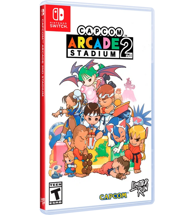 Capcom Arcade Stadium Vol. 2 (Super Puzzle Fighter II Cover) [Limited Run Games #324] - Nintendo Switch