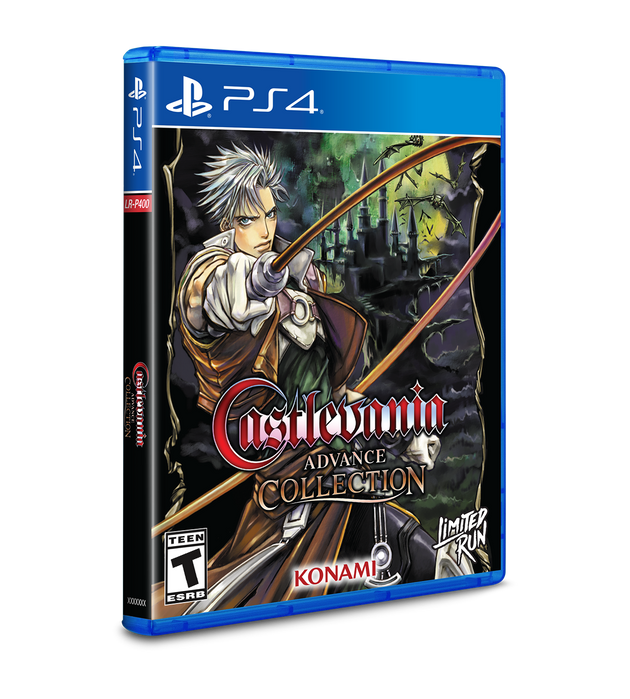 Castlevania Advance Collection (STANDARD EDITION : CIRCLE OF THE MOON COVER) [LIMITED RUN #524] - PS4