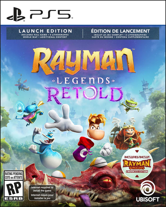Rayman Legends Retold [Launch Edition] - Playstation 5 (PRE-ORDER)
