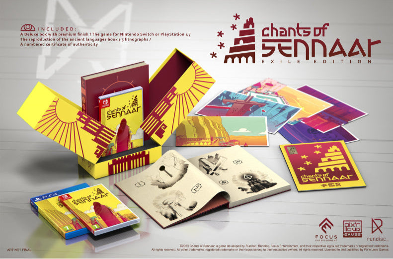 Chants of Sennaar [Collector's Edition] [EU Import] - Playstation 4 (FREE SHIPPING)