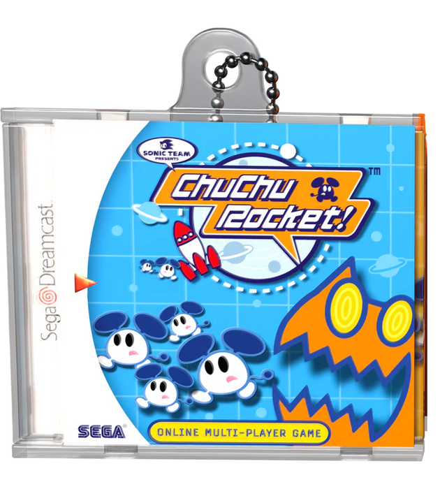 ChuChu Rocket! Game Case Keychain [Limited Run Games]