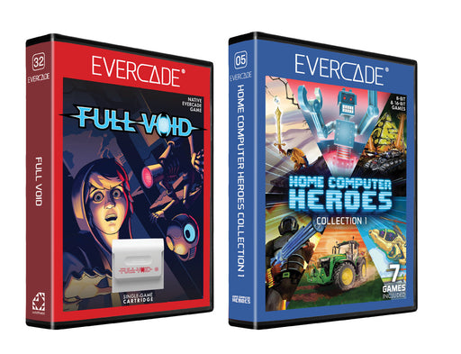 Evercade Full Void [#32] & Evercade Home Computer Heroes Collection 1 —  VIDEOGAMESPLUS.CA