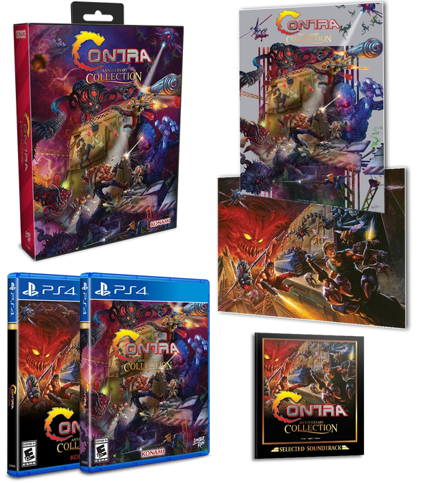 CONTRA ANNIVERSARY COLLECTION HARD CORPS EDITION [LIMITED RUN GAMES #446] - PS4