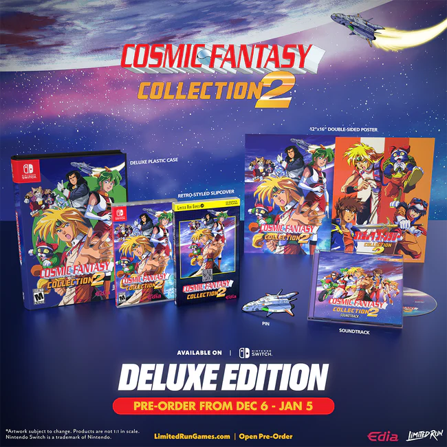 Cosmic Fantasy Collection 2 Deluxe Edition [Limited Run Games #268] - Nintendo Switch