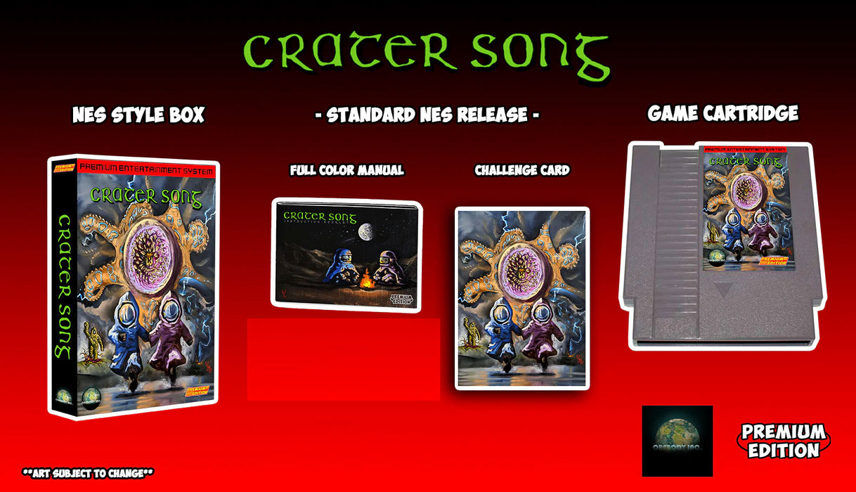 Crater Song [Original NES Edition] [PREMIUM EDITION GAMES SERIES 9] - NES (PRE-ORDER)