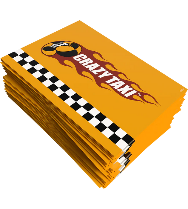 Crazy Taxi Card Sleeves [Limited Run Games]