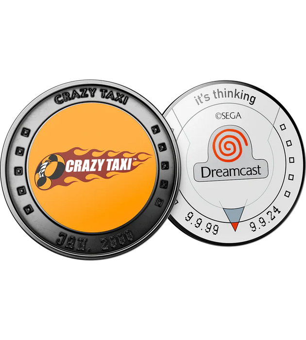 Crazy Taxi Commemorative Coin [Limited Run Games]