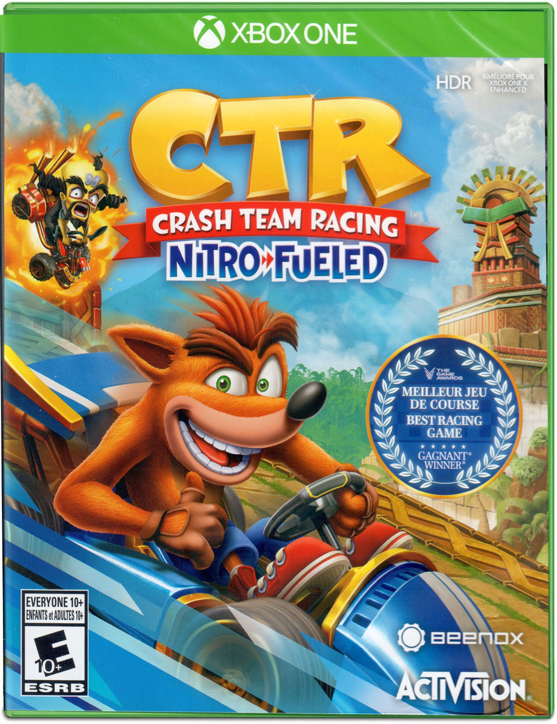 Crash Team Racing Nitro Fueled - Xbox One — VIDEOGAMESPLUS.CA