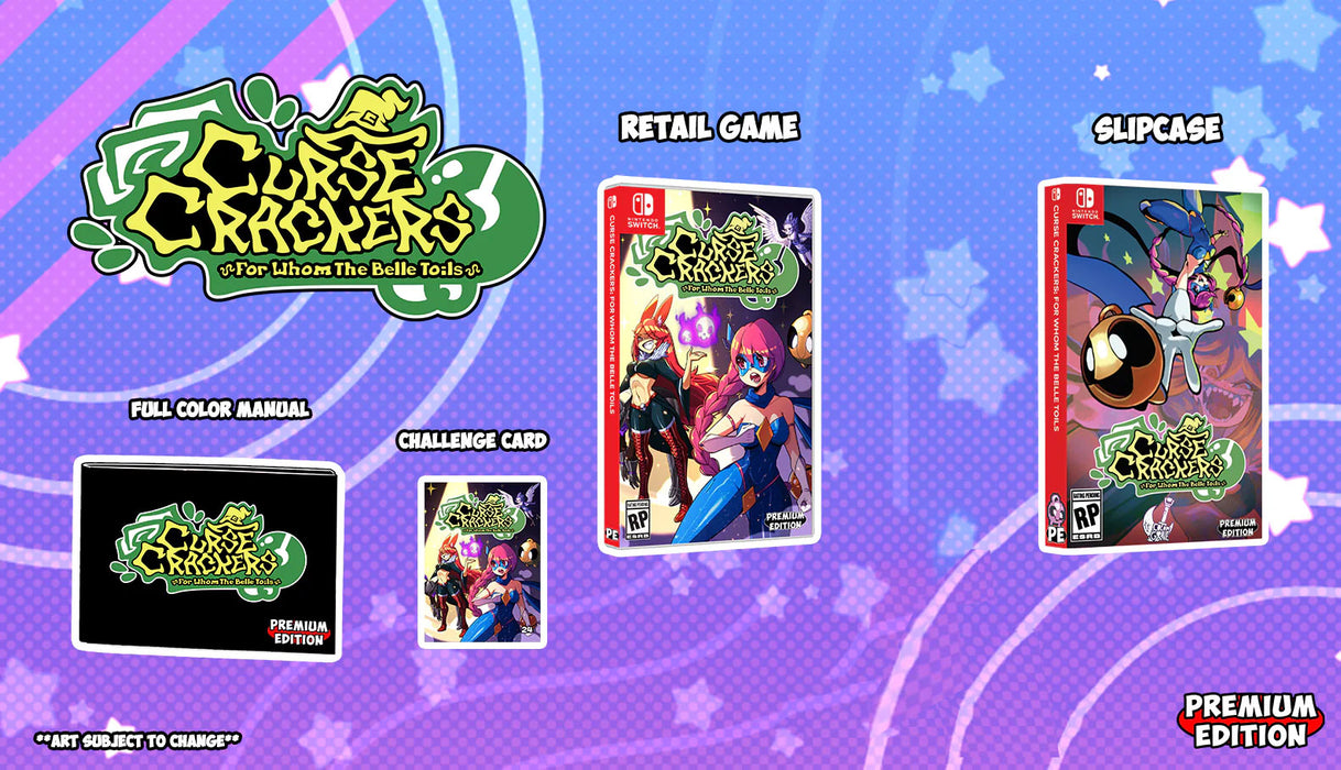 Curse Crackers: For Whom The Bell Toils [STANDARD EDITION] [PREMIUM EDITION GAMES SERIES 9] - Nintendo Switch (PRE-ORDER)