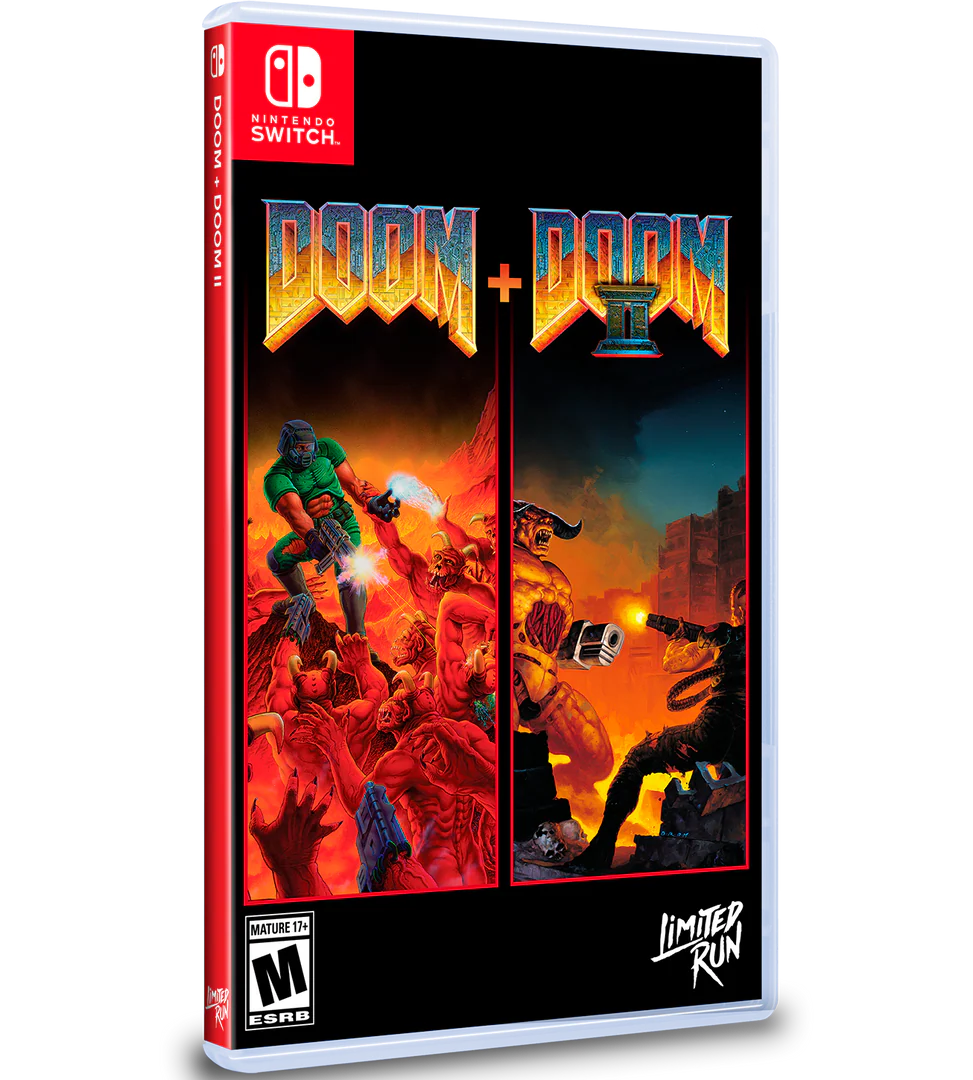 DOOM 1 + 2 DOOM + DOOM II ドゥーム switch DOOM + DOOM II [Limited Run Games #283] - Nintendo Switch
