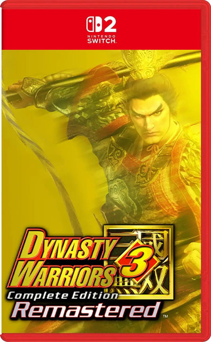 Dynasty Warriors 3: Complete Edition Remastered (Asian English Cover Import - Multi-Language) [Game-Key Card] - Nintendo Switch 2 (PRE-ORDER)