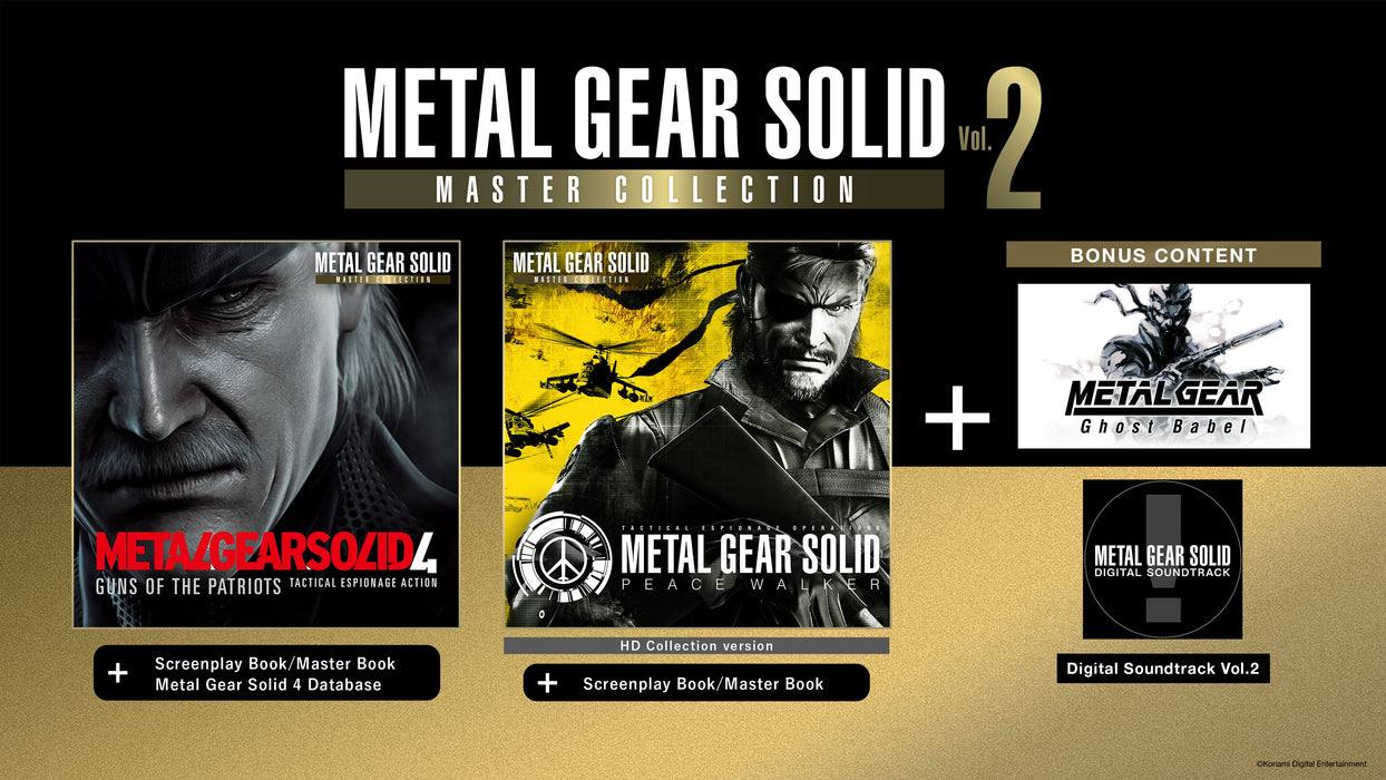 ps5 metal gear solid METAL GEAR SOLID: MASTER COLLECTION Vol.2