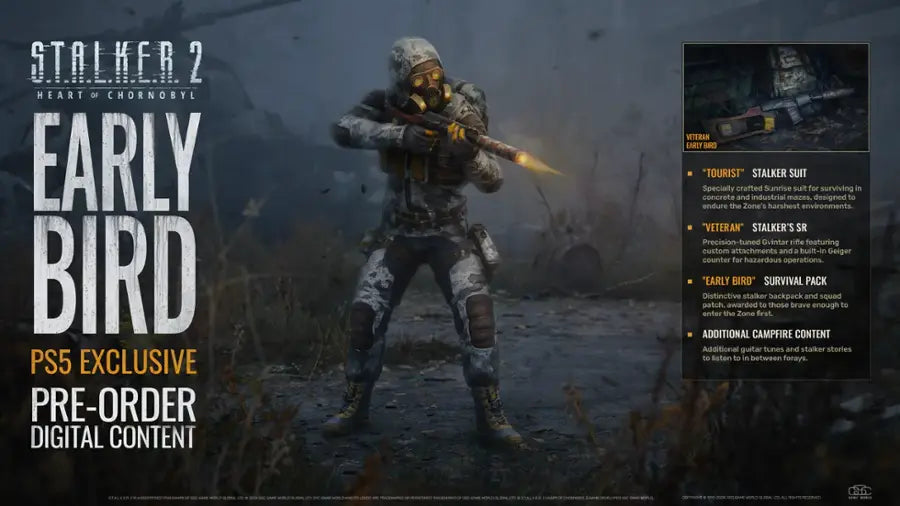 S.T.A.L.K.E.R. 2 Heart of Chornobyl - PlayStation 5
