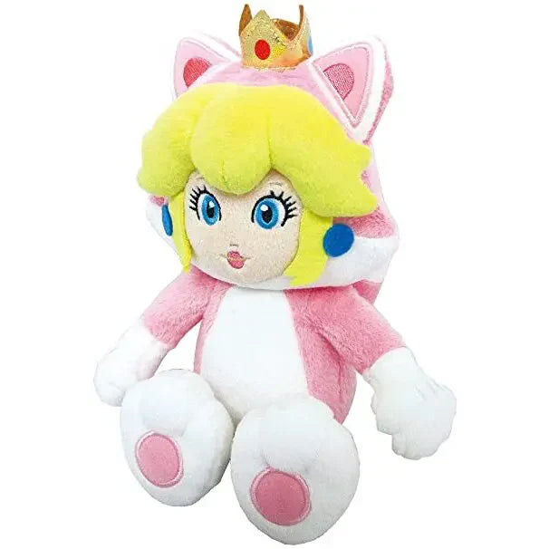 Super Mario Bros Series Cat Peach 10" Plush [Little Buddy]