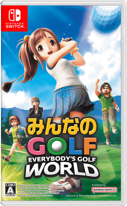 Everybody's Golf: World (JPN Import - Multi-Language) - Nintendo Switch