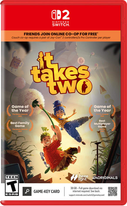It Takes Two [Game-Key Card] - Nintendo Switch 2 (PRE-ORDER)