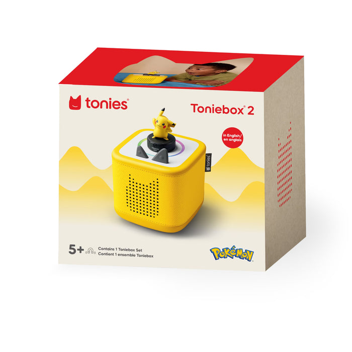 Tonies Pikachu Toniebox 2 Starter Set – Lightning Yellow (PRE-ORDER)
