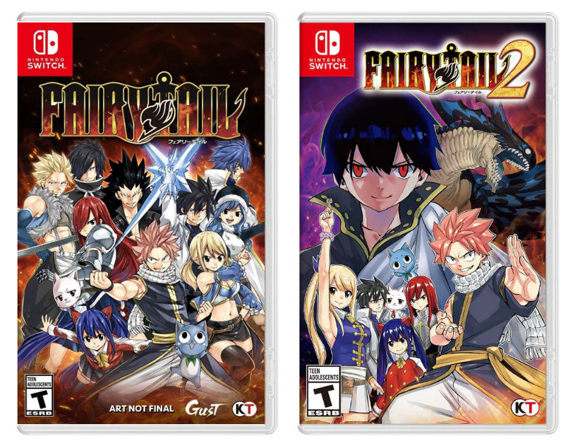 Fairy Tail & Fairy Tail 2 Bundle Pack - Nintendo Switch (FREE SHIPPING)