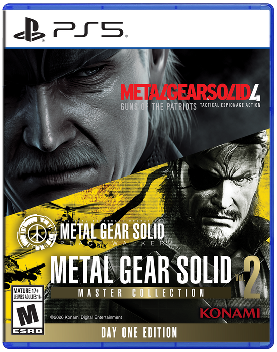 METAL GEAR SOLID: MASTER COLLECTION Vol.2 - PlayStation 5 (PRE-ORDER)
