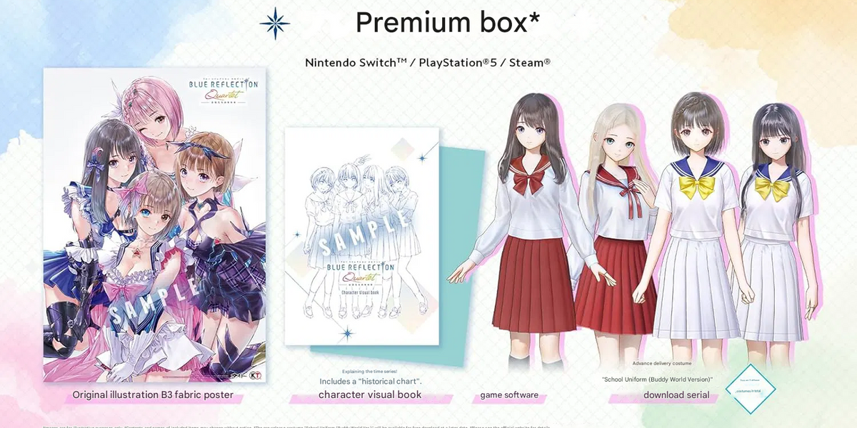 Blue Reflection Quartet: Shoujo-tachi no Kiseki (Premium Edition