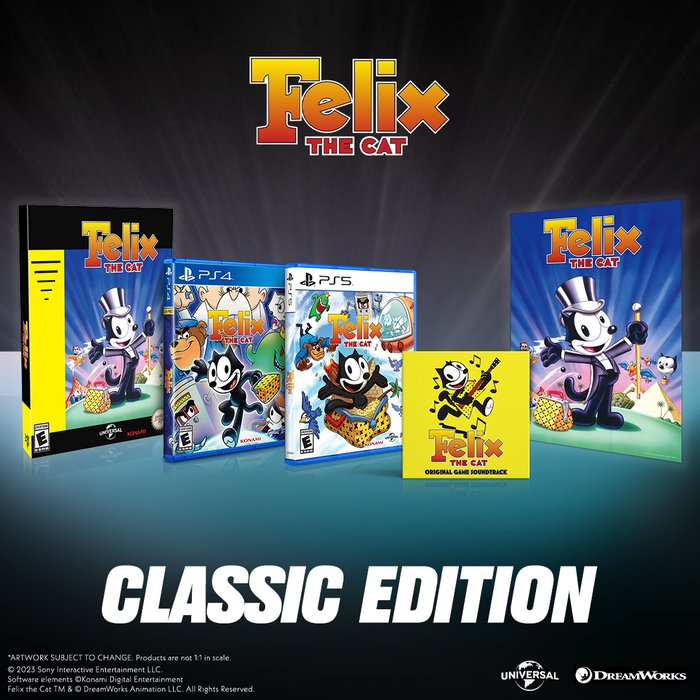 FELIX THE CAT - CLASSIC EDITION PS5 USA NEW (GAME IN ENGLISH FELIX THE CAT - CLASSIC EDITION PS5 USA NEW (GAME IN ENGLISH