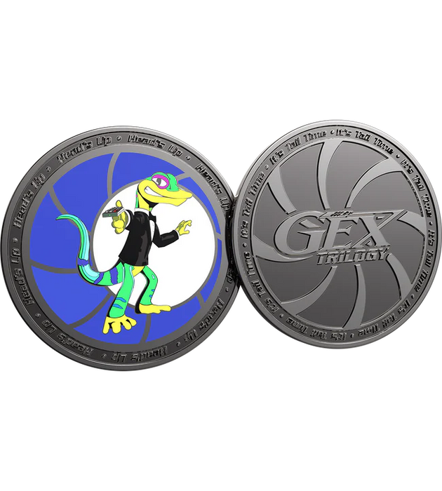 GEX Trilogy Commemorative Coin [Limited Run Games]