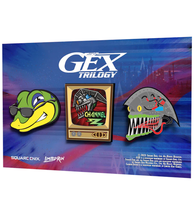 GEX Trilogy Pin Set [Limited Run Games]