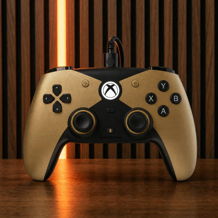 Hyperkin - THE COMPETITOR WIRED CONTROLLER XBS/PC (GOLD)