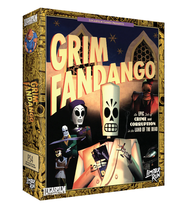 Grim Fandango Remastered Collector's Edition [Limited Run Games #485] - PlayStation 4