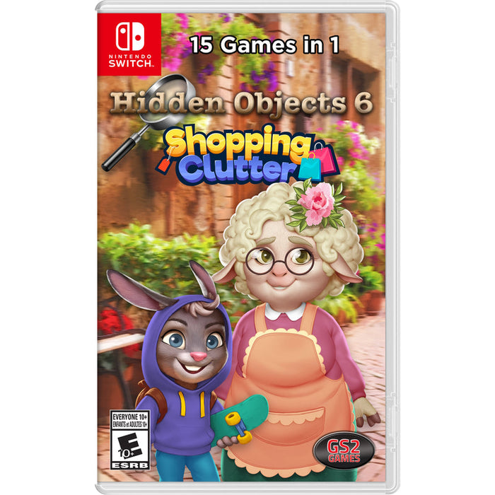 Hidden Objects Collection: Volume 6 - Shopper Clutter - 15 Games in 1 - Nintendo Switch